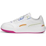 Puma 387611 Torı Pıxıe Arka Yan Delıklı Bagcıklı Spor Ayakkabı - Beyaz - Fusya