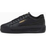 Puma 390758 07 Smash Platform Siyah Gold Kadın Spor Ayakkabı