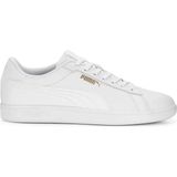 Puma 390987 01 Smash 3.0L Beyaz-Gold Kadın Spor Ayakkabı