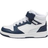 Puma 393832 17 Rebound V6 Mid Ac+ Ps Erkek Çocuk Ayakkabı - Beyaz - Mavi