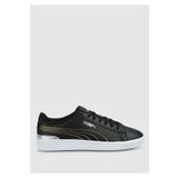 Puma 39508502 Vikky V3 Metallic Shine Kadın Siyah Sneaker