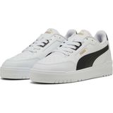 Puma 402596 Shuffle Downtown Beyaz-Siyah Erkek Spor Ayakkabı Düz Taban ve Rahat Tasarım