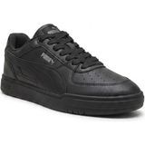 Puma 409170 02 Caven III TDP Siyah-Gümüş Erkek Spor Ayakkabı Düz Taban ve Deri Malzeme