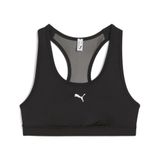 PUMA 4KEEPS BRA - P Kadın Sütyeni, PUMA Black-small Cat, L