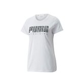 Puma 52251302 Performans Logo Fill Tee Rec Beyaz Kadın T-Shirt