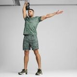 Puma 52671830 Tad Essentials Aop Tee Erkek Spor Tişört - 2XL - Yeşil