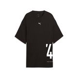 Puma 52852801 Siyah M Graphic Oversized Tee Erkek Antrenman Tişörtü