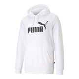 Puma 586688 ESS Big Logo Hoodie Erkek Kapüşonlu Sweatshirt BEYAZ