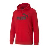 Puma 586688 ESS Big Logo Hoodie Erkek Kapüşonlu Sweatshirt KIRMIZI
