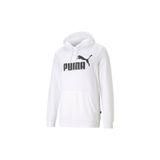 Puma 58668802 Essential Big Logo Beyaz Kapüşonlu Erkek Sweatshirt