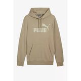 Puma 586689-13 Bej Essential Big Logo Erkek Sweatshirt