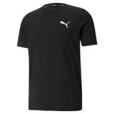 Puma 58672501 Active Small Logo Tee Erkek Siyah Günlük Stil Tişört