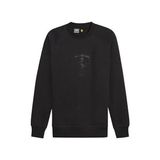 Puma 62380201 Siyah Ferrari Race Big Shield Crew Günlük Erkek Sweatshirt