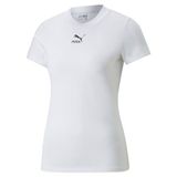 Puma 624226-02 Classics Beyaz XS Dar Kesim Kadın Tişört