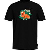 Puma 62541401 Graphics Puma Spritz Tee Siyah Günlük Erkek T-shirt