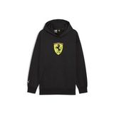 Puma 62705401 Ferrari Race Bigshield Siyah Günlük Stil Erkek Sweatshirt