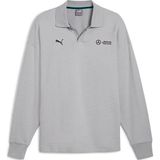 Puma 62733902 MAPF1 Longsleeve Polo Gri Günlük Uzun Kollu Polo Erkek T-Shirt
