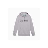 Puma 627345 Mercedes MAPF1 ESS Hoodie Erkek Kapüşonlu Sweatshirt GRİ