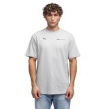 Puma 63012215 F1 Ess+ Graphic Tee -Relax Yuvarlak Yaka Regular Fit Düz Erkek T-Shirt, Gri, S