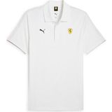 Puma 63018504 Ferrari Race Cloudspun Polo Beyaz Erkek T-shirt