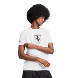 Puma 63018904 Ferrari Race Beyaz Günlük Stil Erkek T-shirt