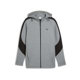 Puma 631529 Evostrıpe Core Fz Hoodie Eşofman Üstü GRİ