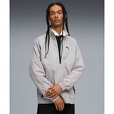 Puma 632101-63 Gri Tech Half-Zip Crew Erkek Sweatshirt