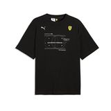 Puma 63423101 Siyah Ferrari Premium Tee Erkek Günlük Tişört