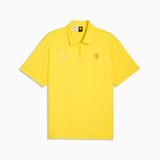 Puma 634247-03 Ferrari Cloudspun Erkek Sarı Polo Tişört