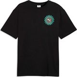 Puma 63439501 Siyah Sunset Drıve Relaxed Tee Erkek Günlük Tişört