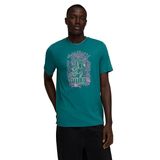 Puma 63444160 Graphic Yeşil Günlük Stil Erkek T-Shirt