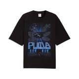 Puma 63444301 Siyah Graphic Tee Erkek Günlük Tişört