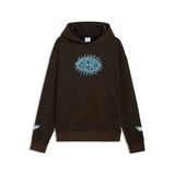Puma 634612-01 Siyah Melo X Hive Hoodie Erkek Sweatshirt