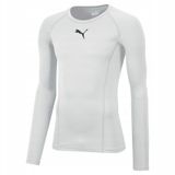 Puma 65592004 Beyaz Liga Baselayer Tee Uzun Kollu Erkek Futbol T-shirt