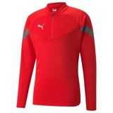 Puma 65737501 Teamfinal Training 1/4 Zip Top Futbol Antrenman Kırmızı Erkek Ceket