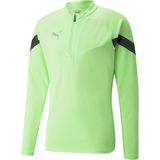 Puma 65737520 Teamfinal Training 1/4 Zip Top Futbol Antrenman Yeşil Erkek Ceket