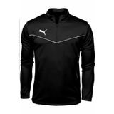 Puma 657394-03SIYAH Teamrise Zip Top Siyah Erkek Sweatshirt