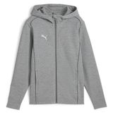 Puma 65852833 Teamfinal Casuals Hooded Gri Erkek Futbol Ceketi