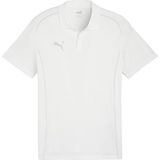 Puma 65853504 Beyaz Polo Yaka Teamfinal Casuals Futbol Antrenman Erkek T-Shirt