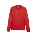 Puma 65855101 Kırmızı Teamfinal Training 1/4 Zip Erkek Futbol Antrenman Uzun Kollu Üst