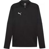 Puma 65855103 Siyah Teamfinal Training 1/4 Zip Futbol Antrenman Erkek Uzun Kollu Üst