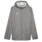 Puma 65859913 Teamfinal Allweather JKT Gri Futbol Antrenman Erkek Yağmurluk