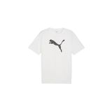 Puma 65870504 Beyaz Teamrise Logo Jersey Cotton Günlük Erkek T-Shirt