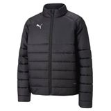Puma 65879903 Teamliga Padded Jacket Zip Siyah Erkek Futbol Kamp Montu
