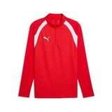 Puma 65967901 Teamfinal26 Training 1/4 Zip Kırmızı Futbol Antrenman Uzun Kollu Erkek T-shirt