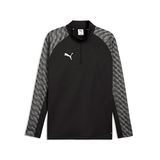 Puma 65972403 Siyah TEAMLIGA26 Training 1/4 Zip Erkek Futbol Antrenman Uzun Kollu Tişört
