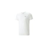 Puma 67331102 Yuvarlak Yaka Düz Beyaz Erkek T-Shirt