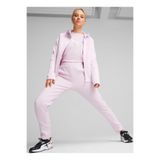 Puma 67788060 EVOSTRIPE High-Waist Pants Siyah Lastikli Bel Regular Fit Düz Kadın Eşofman Altı