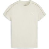 Puma 67788387 Her Tee Beyaz Kadın Bisiklet Yaka Regular Fit T-Shirt - XS
