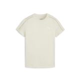 Puma 67788387 HER Tee Beyaz Kadın Bisiklet Yaka Regular Fit T-Shirt